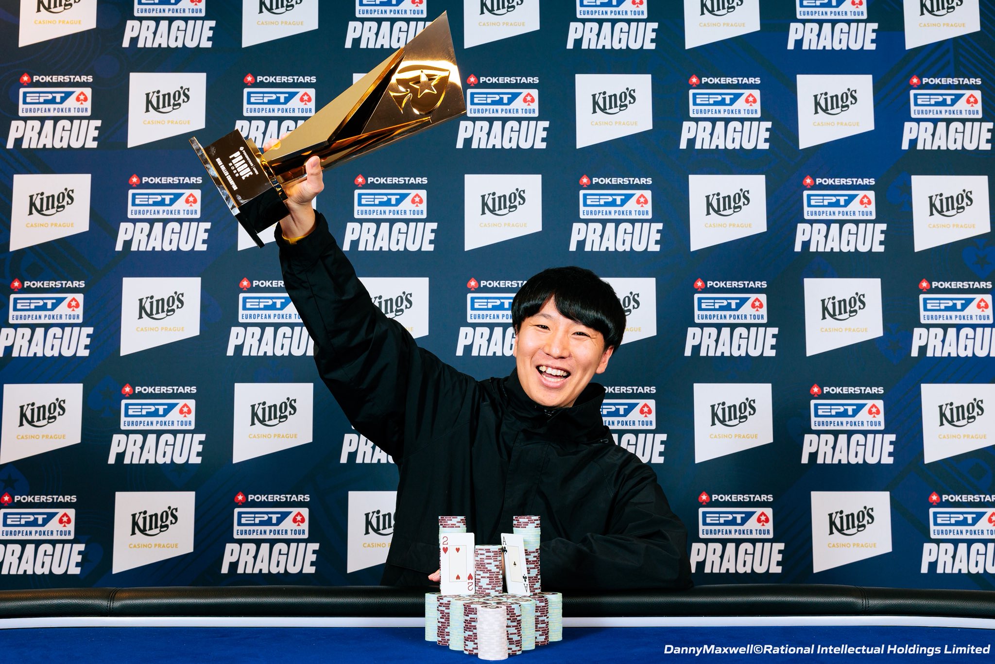 EPT Prague 2025 High Roller 優勝時のSho Homma選手