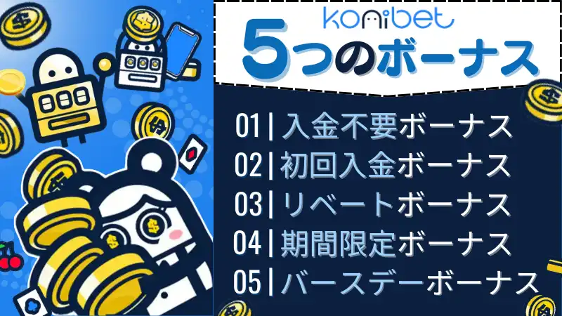 コニベット konibet ボーナス